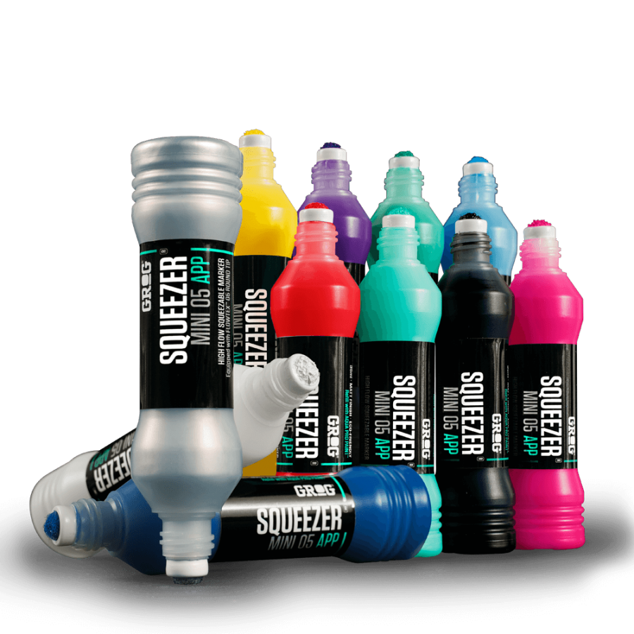 GROG® Squeezer Mini 05 APP High Flow Squeezable Paint Marker