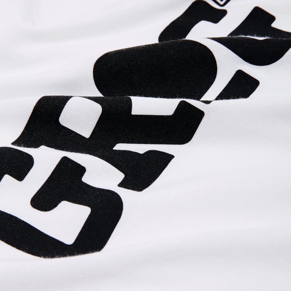 GROG® – Classic Logo T-shirt – White/Black Short Sleeves