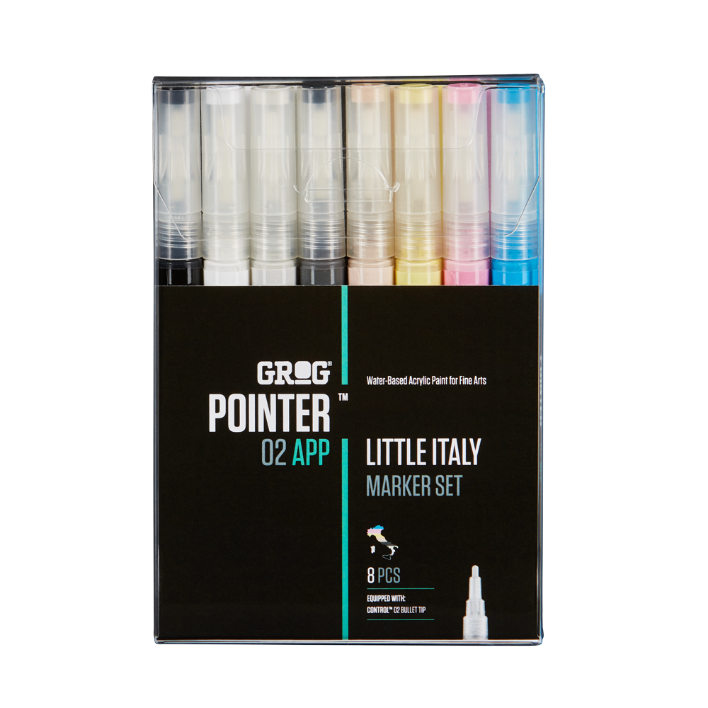 Grog Pointer 02 APP Little Italy Set 8 pcs